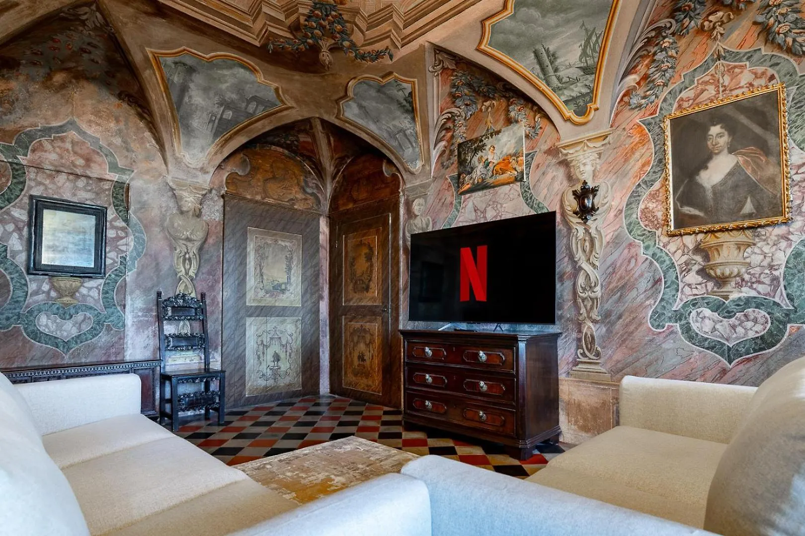 Historical Dwelling In Palazzo Terzi Villa Bergamo Italië