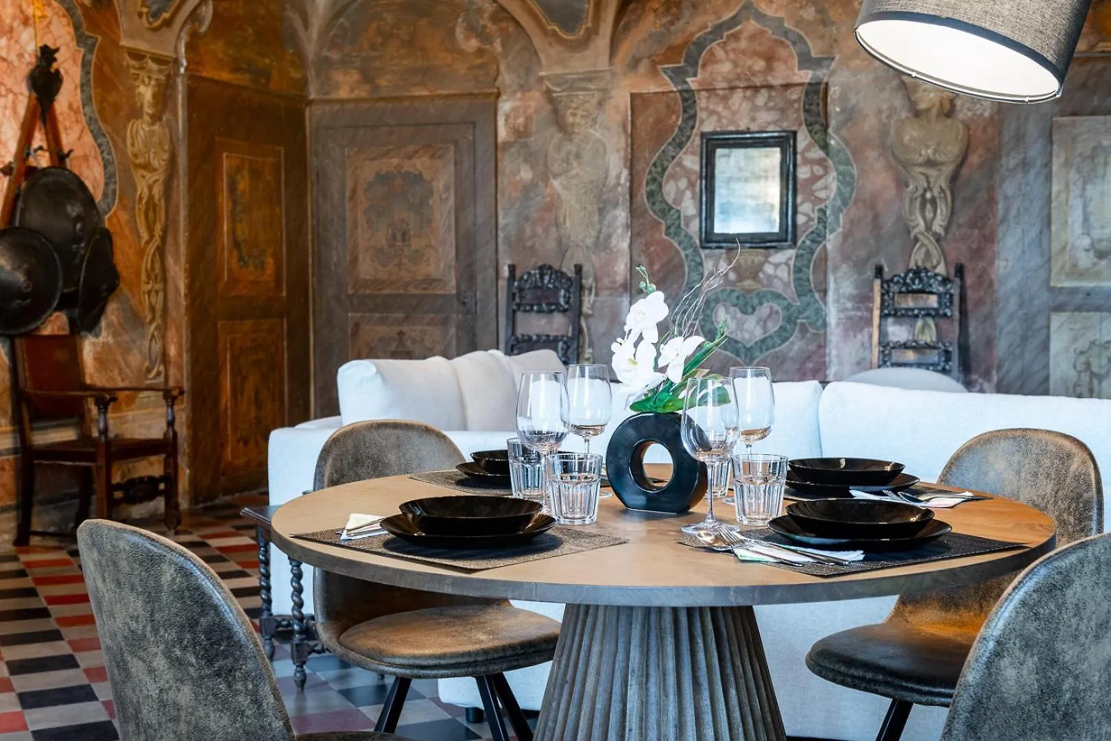 Historical Dwelling In Palazzo Terzi Villa Bergamo